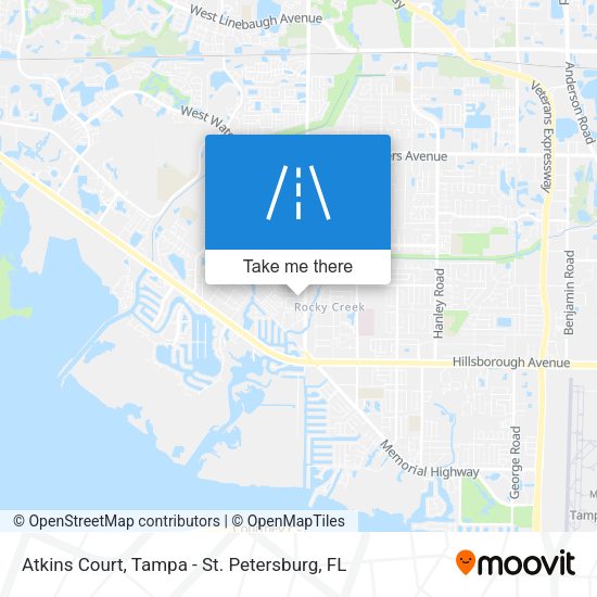 Atkins Court map