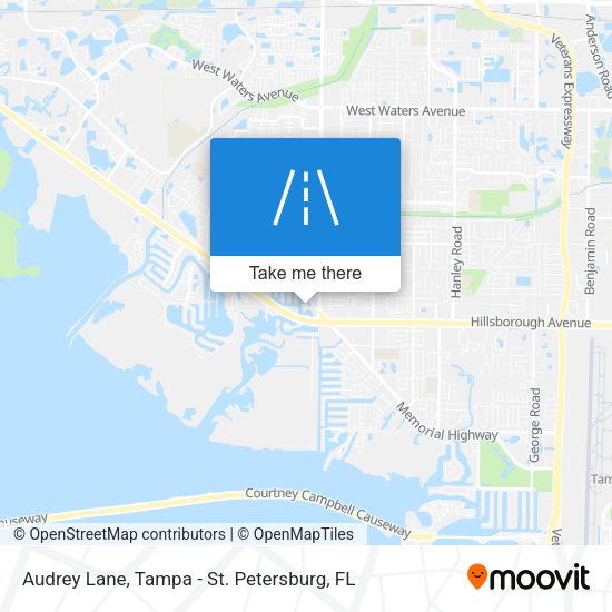 Audrey Lane map