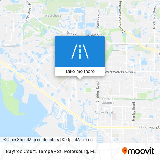 Baytree Court map