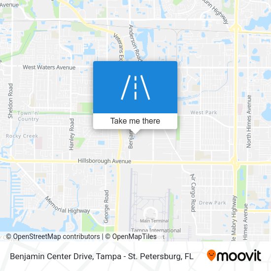Benjamin Center Drive map