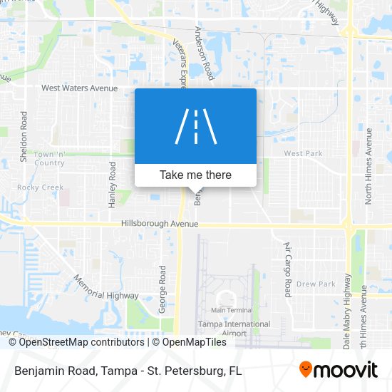 Benjamin Road map
