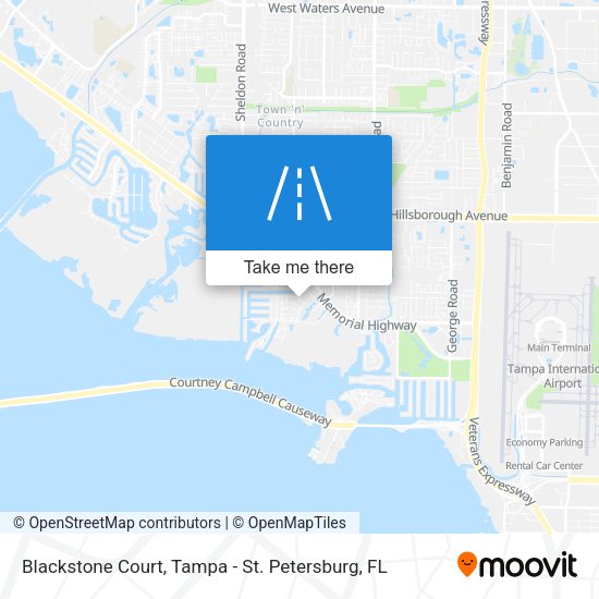 Blackstone Court map