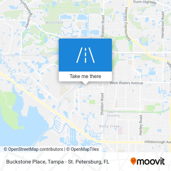 Buckstone Place map