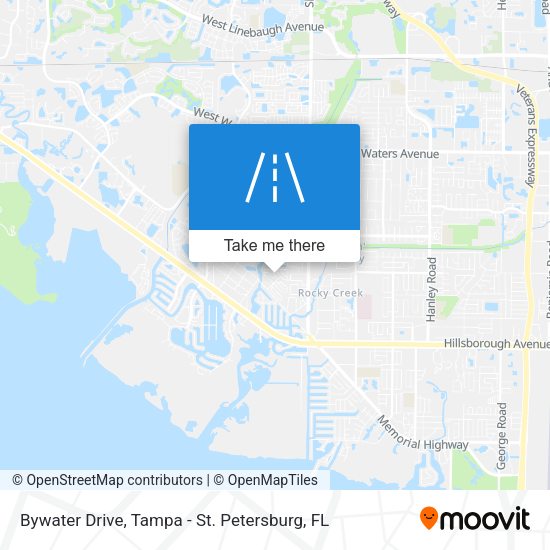 Mapa de Bywater Drive