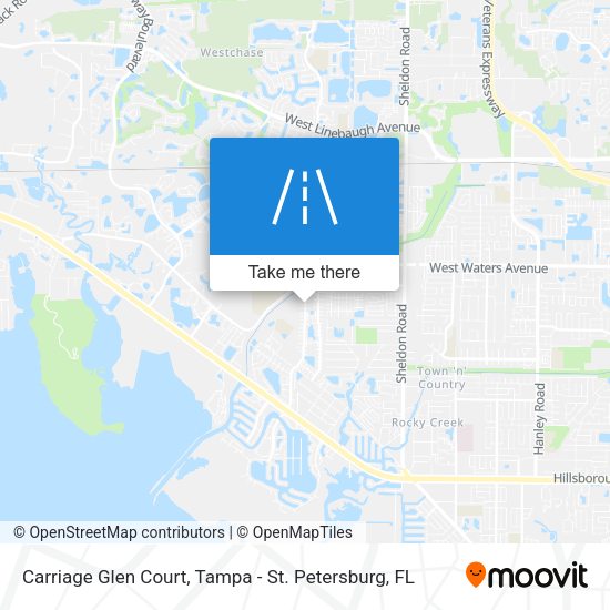 Mapa de Carriage Glen Court