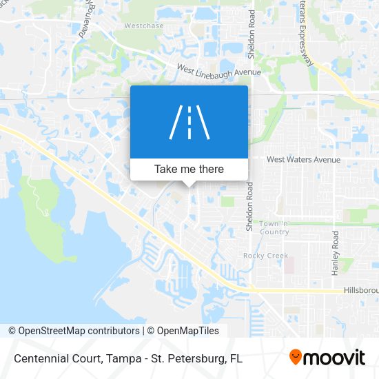 Centennial Court map