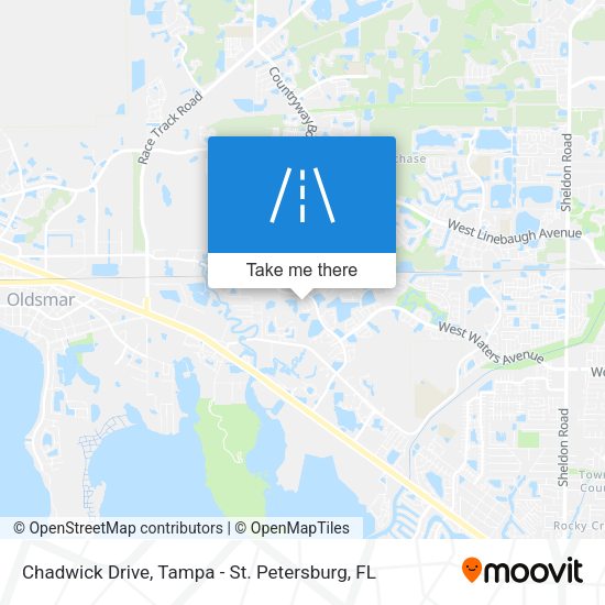 Chadwick Drive map