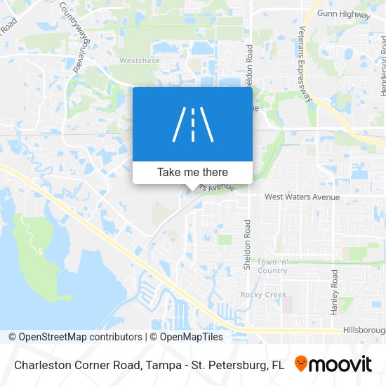 Mapa de Charleston Corner Road