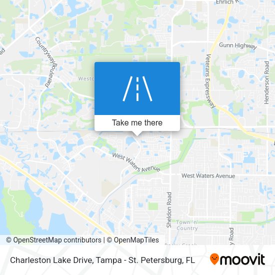 Mapa de Charleston Lake Drive