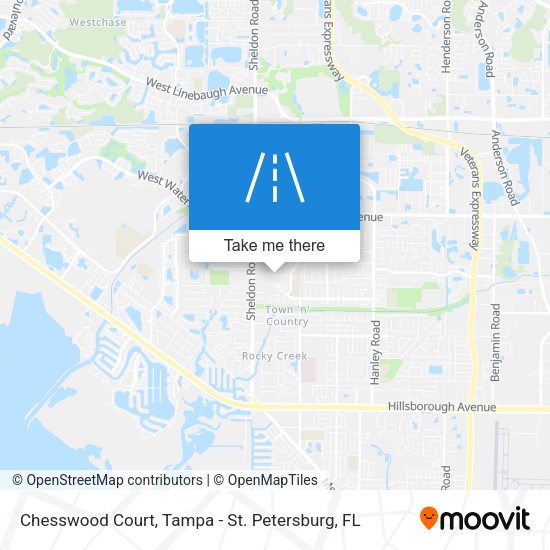 Chesswood Court map