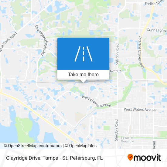 Mapa de Clayridge Drive