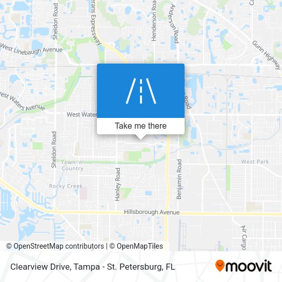 Mapa de Clearview Drive