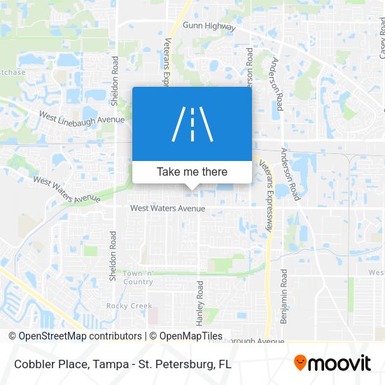 Cobbler Place map
