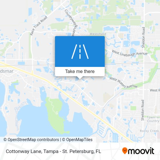 Cottonway Lane map