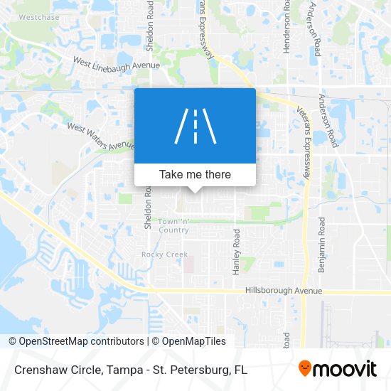 Crenshaw Circle map