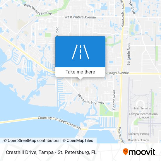 Mapa de Cresthill Drive