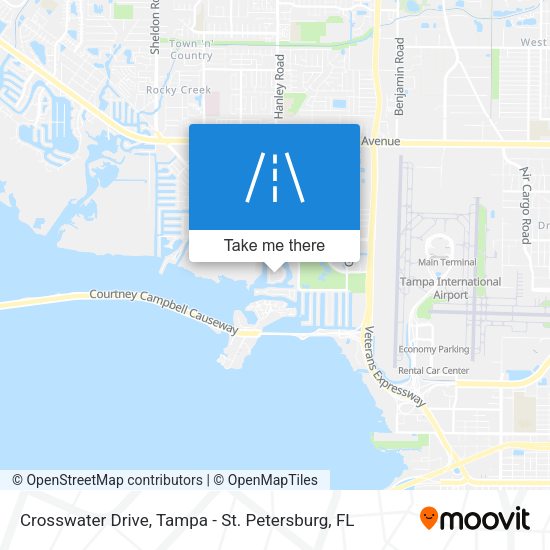 Mapa de Crosswater Drive