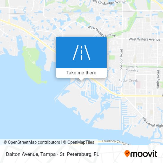 Dalton Avenue map