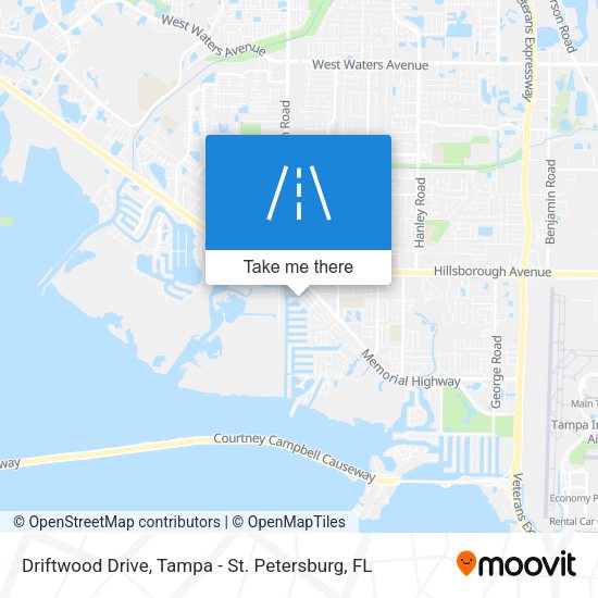 Driftwood Drive map