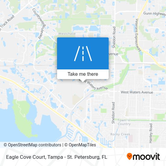Eagle Cove Court map