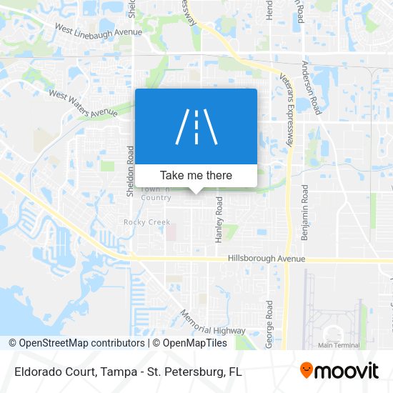 Eldorado Court map