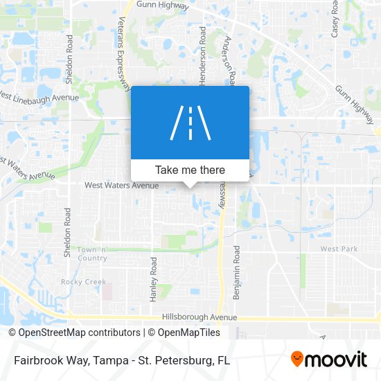 Fairbrook Way map