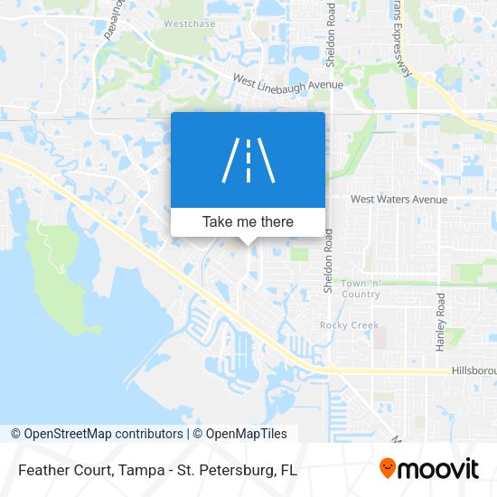 Mapa de Feather Court