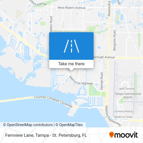 Mapa de Fernview Lane