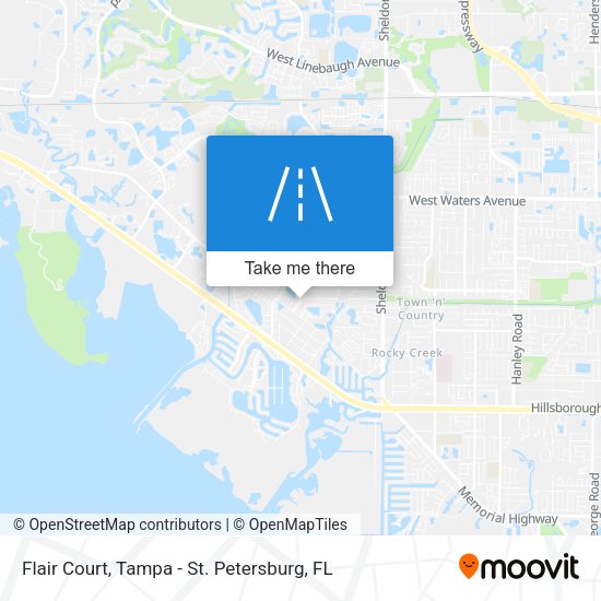 Flair Court map