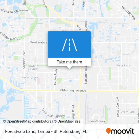 Forestvale Lane map