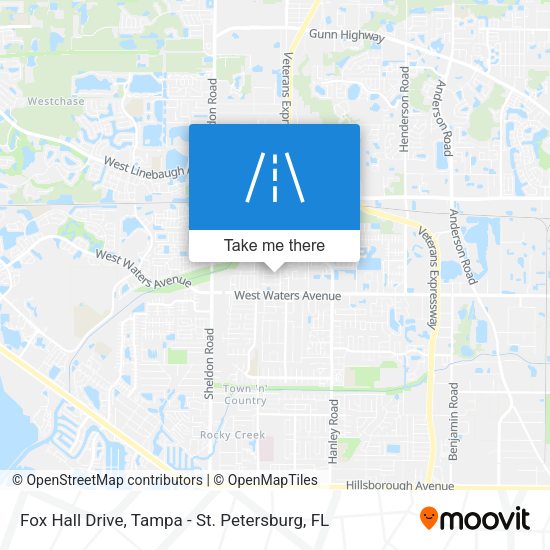 Mapa de Fox Hall Drive