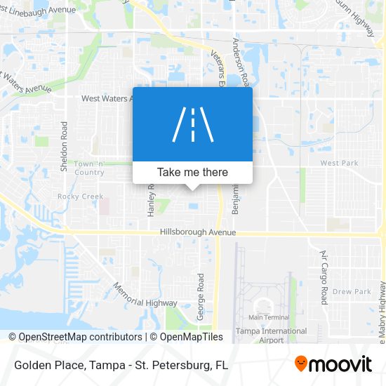Golden Place map