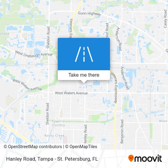 Mapa de Hanley Road