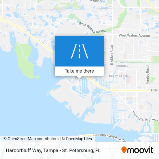 Harborbluff Way map