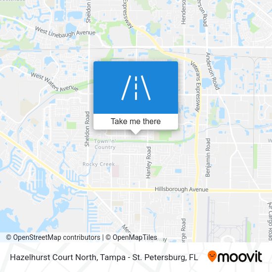 Hazelhurst Court North map