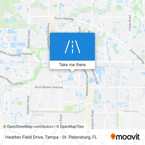 Heather Field Drive map
