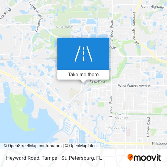 Heyward Road map