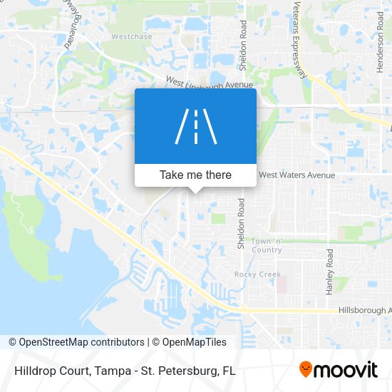 Hilldrop Court map