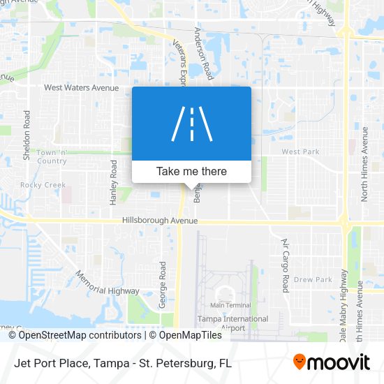 Jet Port Place map