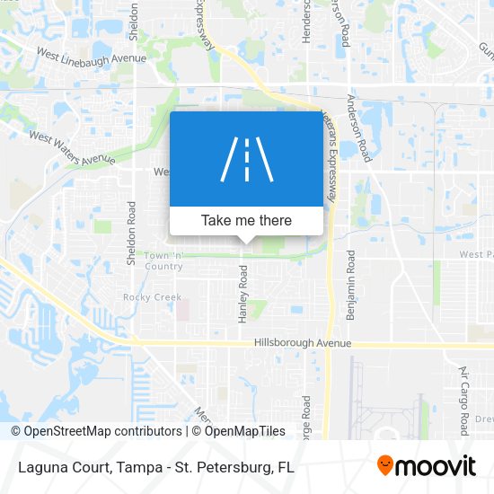Laguna Court map