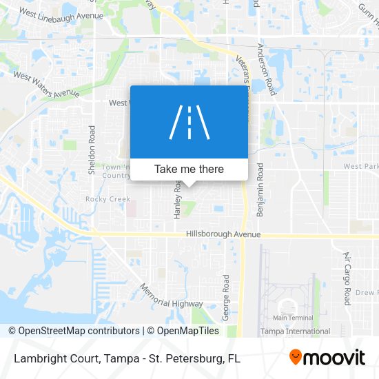 Mapa de Lambright Court