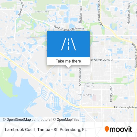 Lambrook Court map