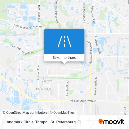 Landmark Circle map
