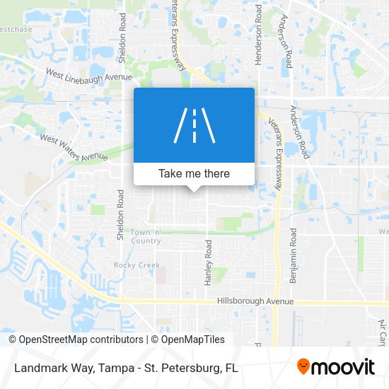 Landmark Way map