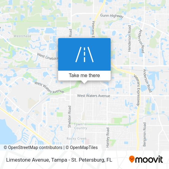 Limestone Avenue map