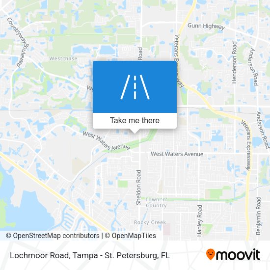 Lochmoor Road map