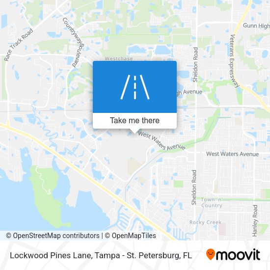 Mapa de Lockwood Pines Lane