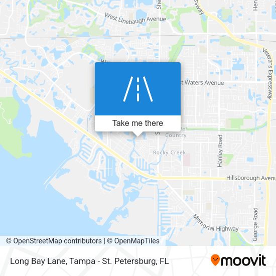 Long Bay Lane map