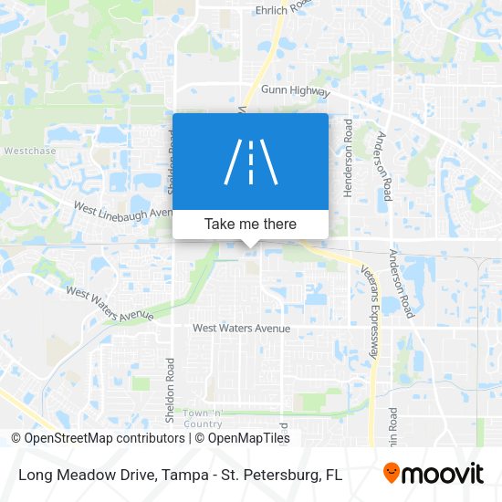 Long Meadow Drive map