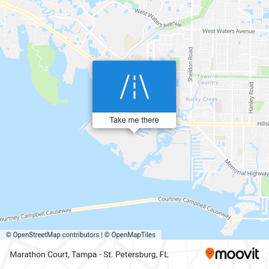Marathon Court map